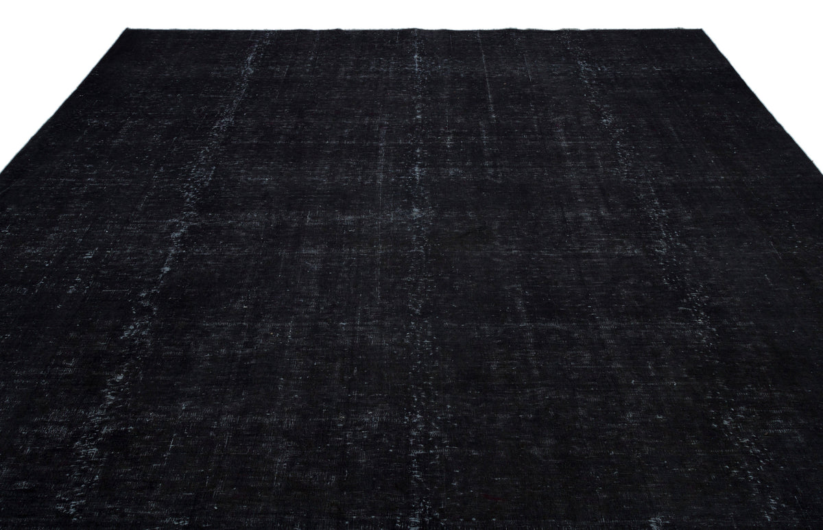 Gray Over Dyed Vintage XLarge Rug 9&#39;7&#39;&#39; x 12&#39;6&#39;&#39; ft 292 x 381 cm