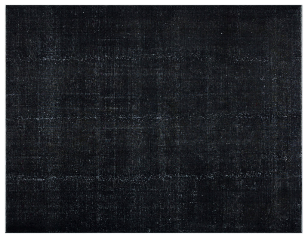 Gray Over Dyed Vintage XLarge Rug 9'7'' x 12'6'' ft 292 x 381 cm