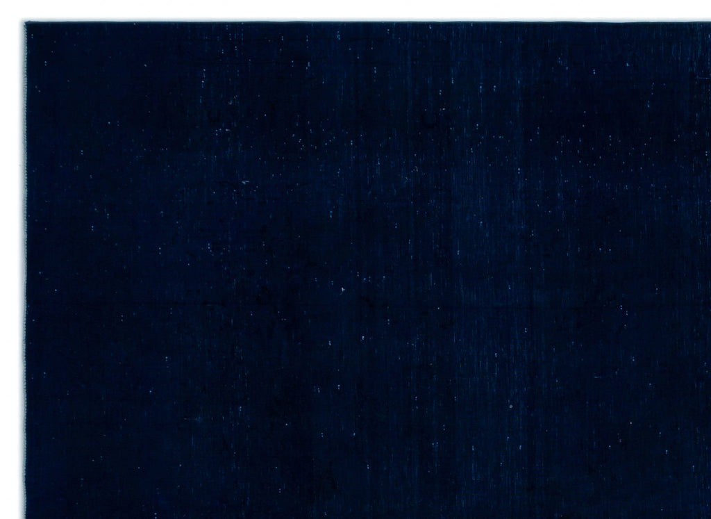 Blue Over Dyed Vintage XLarge Rug 8'10'' x 12'6'' ft 270 x 381 cm