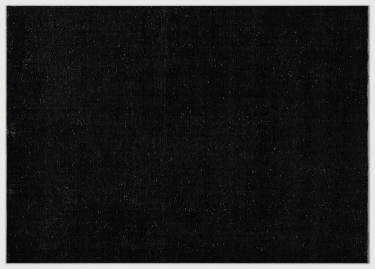 Gray Over Dyed Vintage XLarge Rug 7&#39;5&#39;&#39; x 10&#39;6&#39;&#39; ft 227 x 320 cm