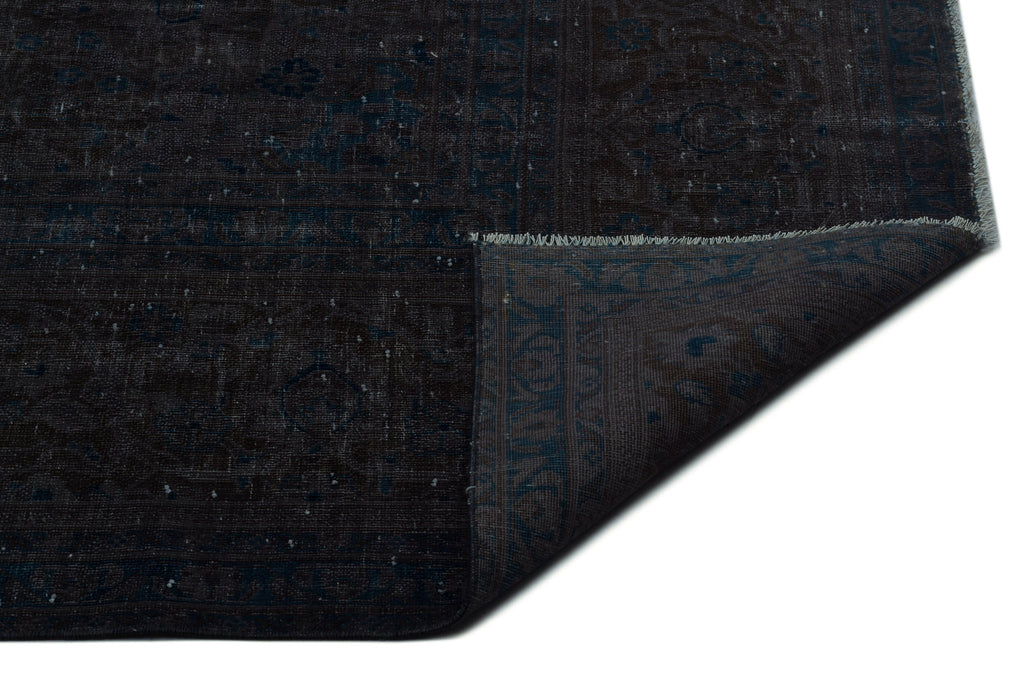 Gray Over Dyed Vintage XLarge Rug 9'1'' x 13'3'' ft 277 x 405 cm