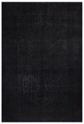 Gray Over Dyed Vintage XLarge Rug 9'1'' x 13'3'' ft 277 x 405 cm