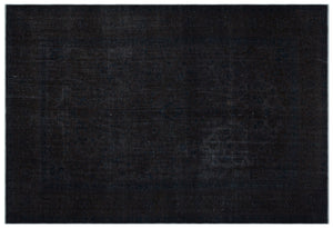 Gray Over Dyed Vintage XLarge Rug 9'1'' x 13'3'' ft 277 x 405 cm