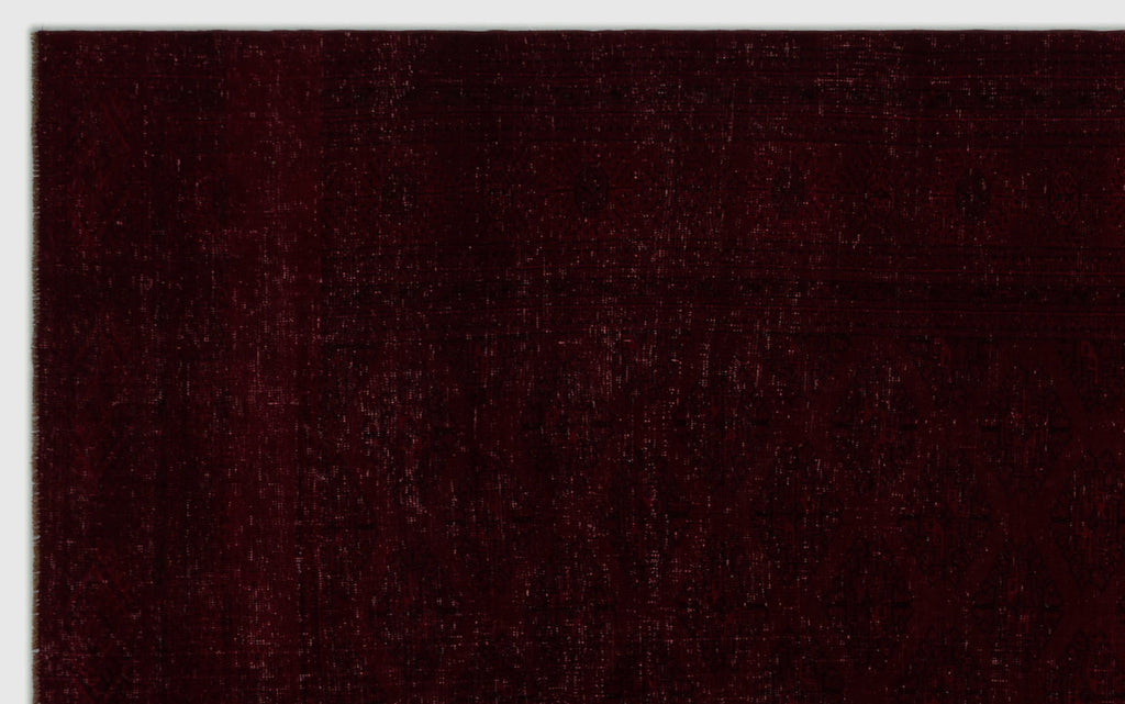 Red Over Dyed Vintage XLarge Rug 7'10'' x 12'8'' ft 240 x 385 cm
