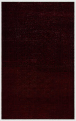 Red Over Dyed Vintage XLarge Rug 7'10'' x 12'8'' ft 240 x 385 cm