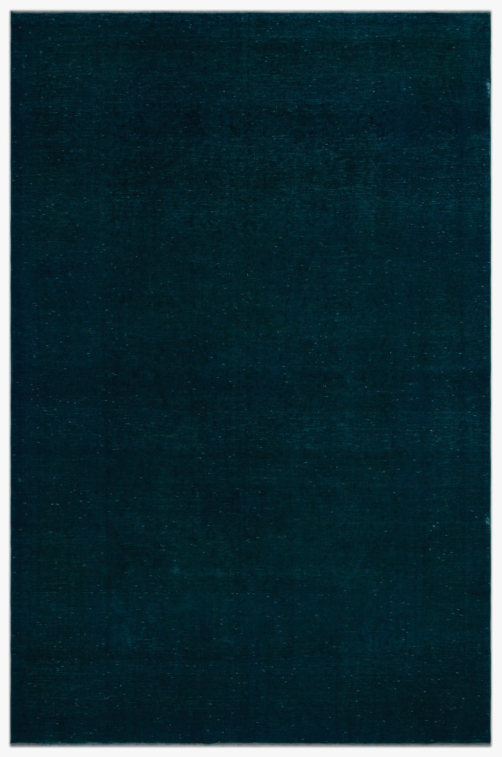 Turquoise  Over Dyed Vintage XLarge Rug 9'4'' x 14'5'' ft 285 x 440 cm