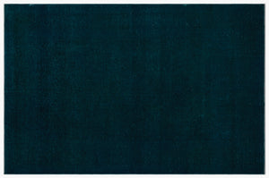 Turquoise  Over Dyed Vintage XLarge Rug 9'4'' x 14'5'' ft 285 x 440 cm