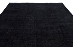 Gray Over Dyed Vintage XLarge Rug 9'7'' x 12'10'' ft 291 x 390 cm