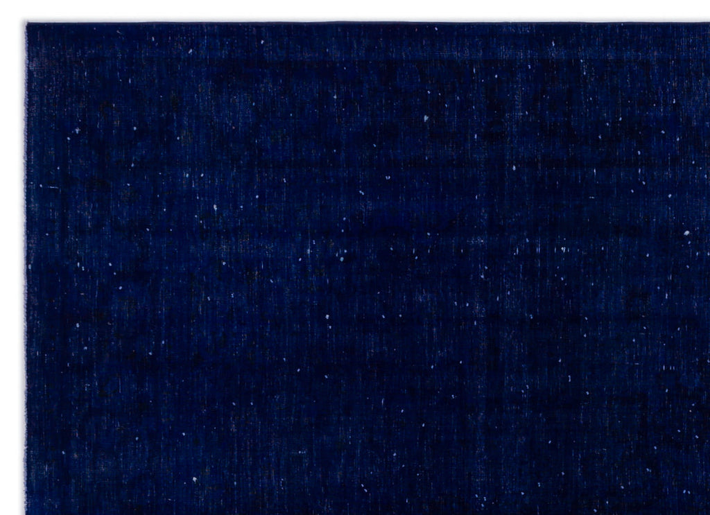 Blue Over Dyed Vintage XLarge Rug 7'9'' x 10'9'' ft 235 x 328 cm
