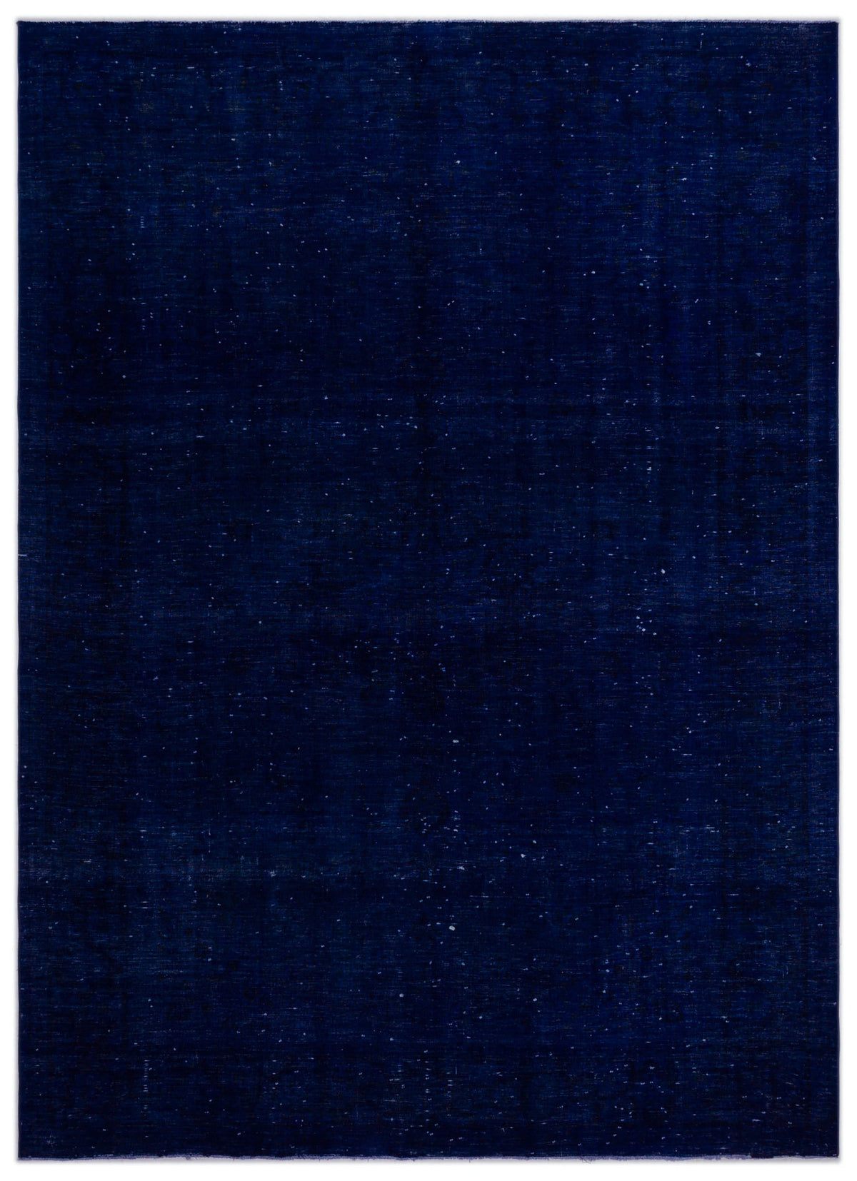 Blue Over Dyed Vintage XLarge Rug 7&#39;9&#39;&#39; x 10&#39;9&#39;&#39; ft 235 x 328 cm
