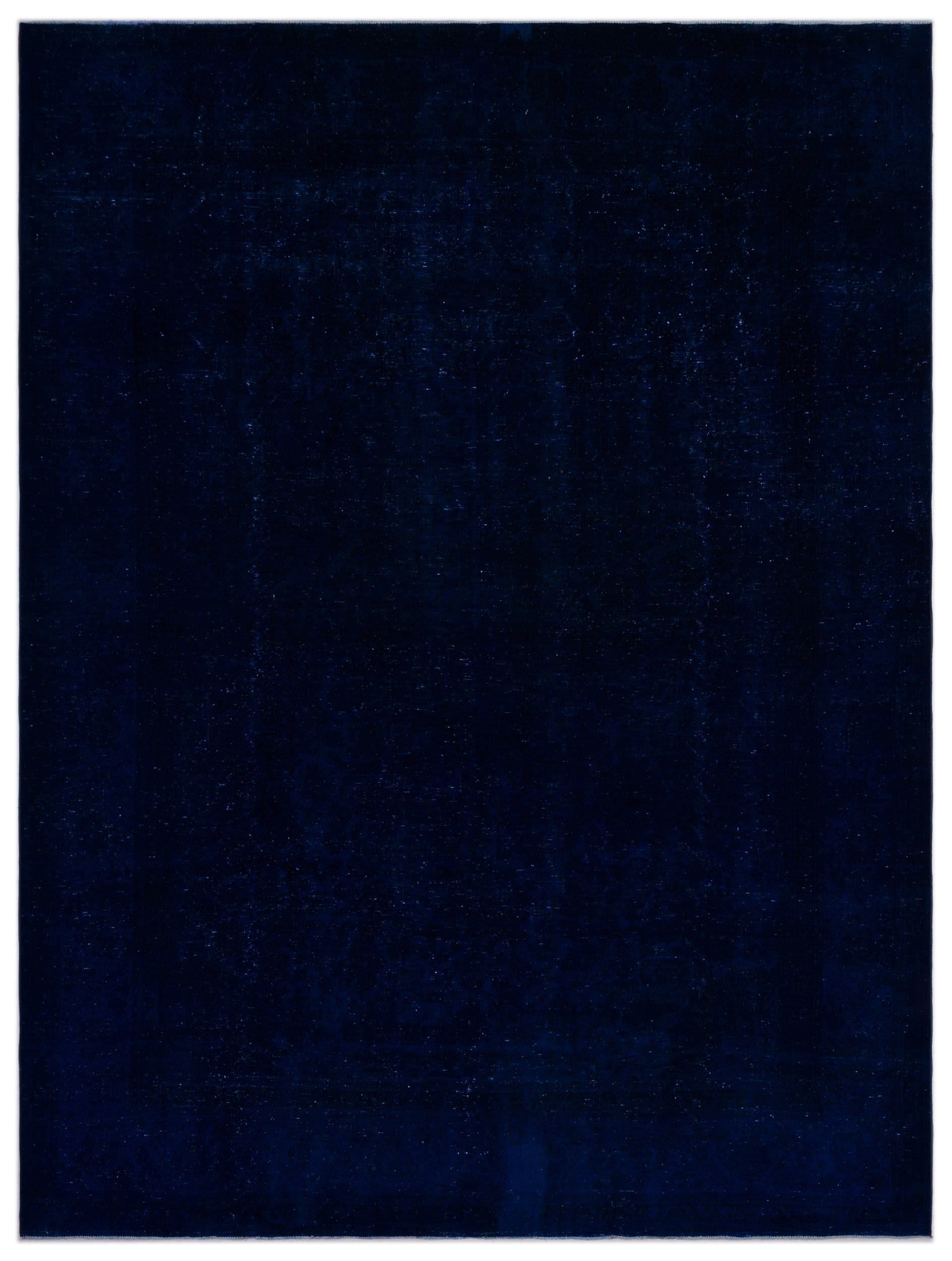 Blue Over Dyed Vintage XLarge Rug 9'5'' x 12'6'' ft 286 x 382 cm