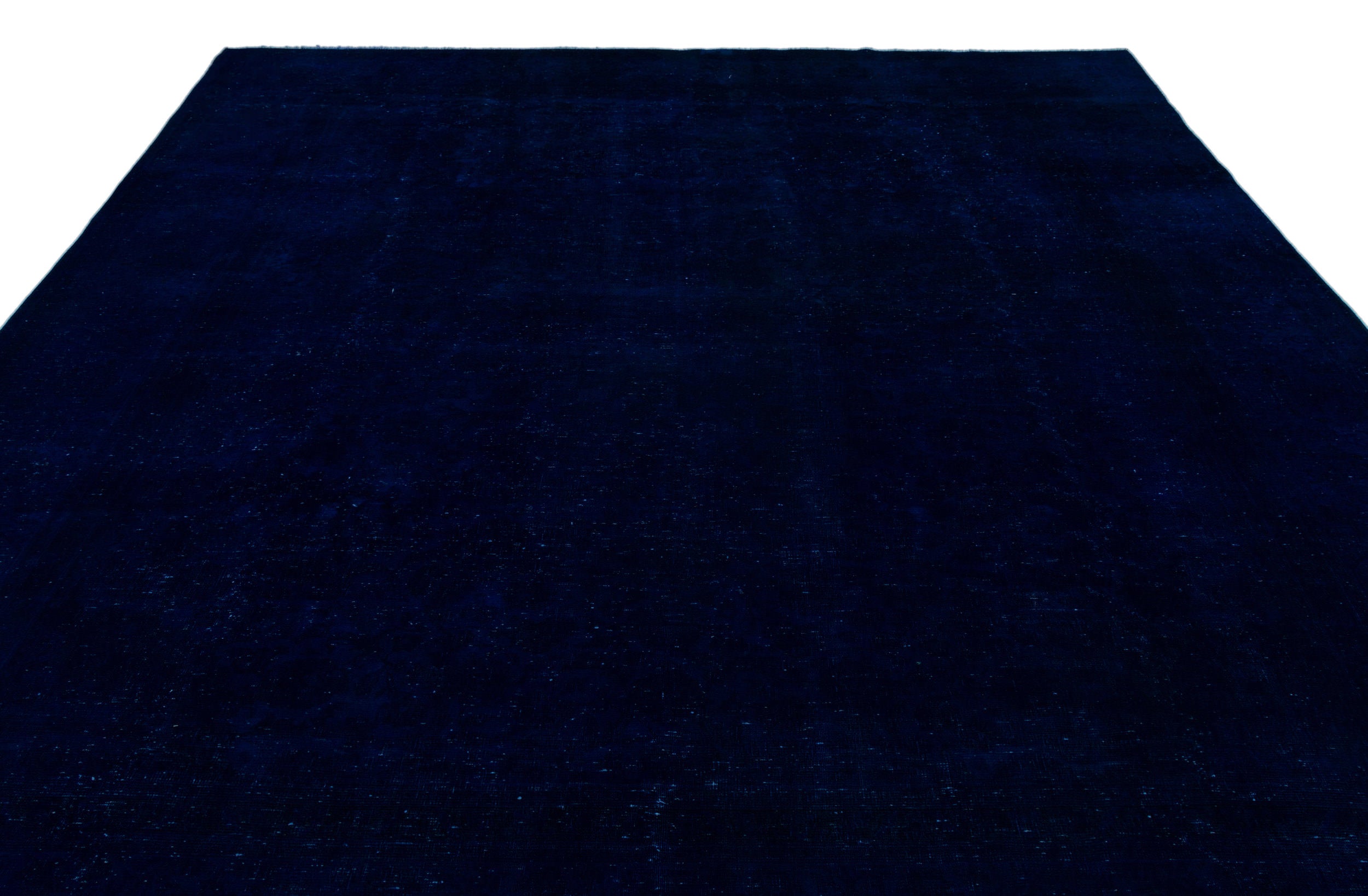 Blue Over Dyed Vintage XLarge Rug 9'5'' x 12'6'' ft 286 x 382 cm
