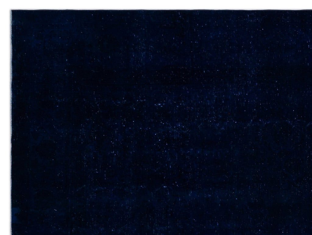 Blue Over Dyed Vintage XLarge Rug 9'5'' x 12'6'' ft 286 x 382 cm