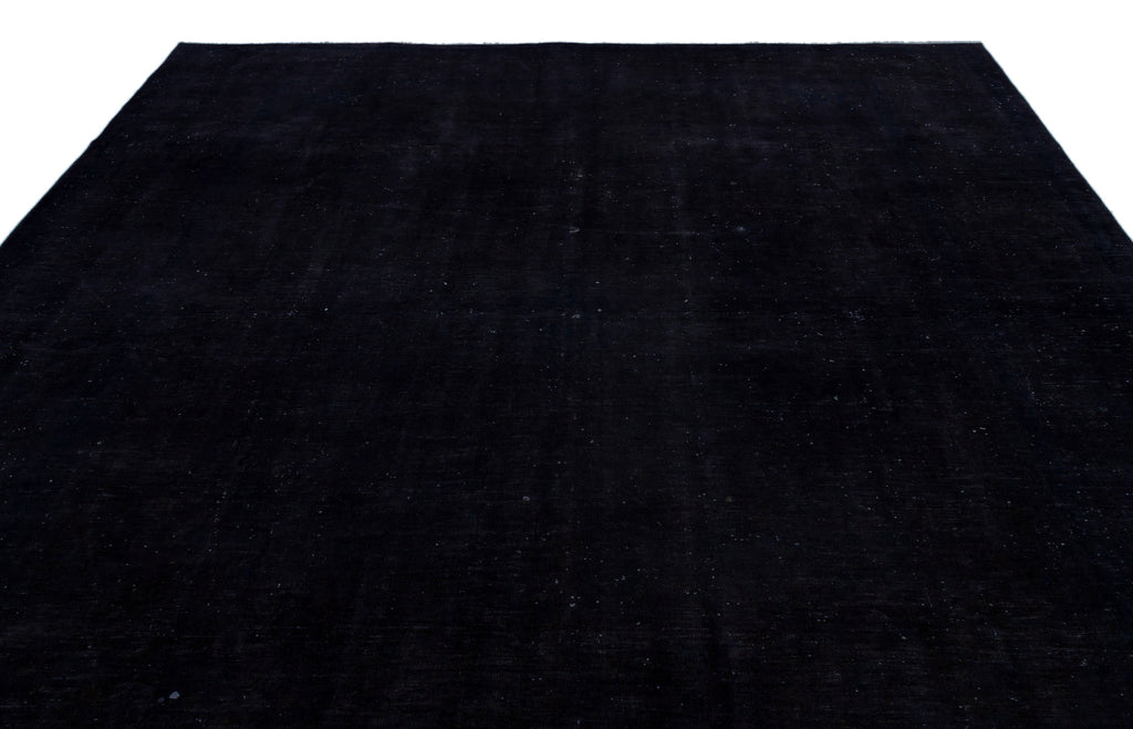 Gray Over Dyed Vintage XLarge Rug 9'4'' x 12'7'' ft 284 x 383 cm