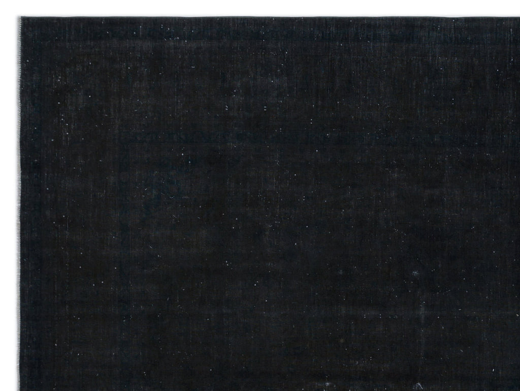 Gray Over Dyed Vintage XLarge Rug 9'4'' x 12'7'' ft 284 x 383 cm