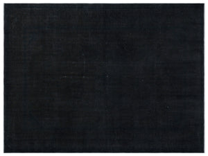 Gray Over Dyed Vintage XLarge Rug 9'4'' x 12'7'' ft 284 x 383 cm