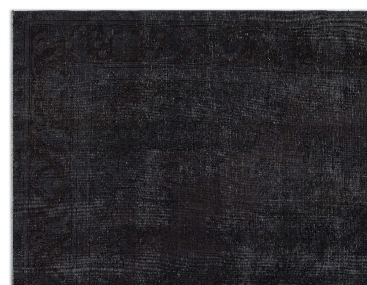 Gray Over Dyed Vintage XLarge Rug 9&#39;6&#39;&#39; x 12&#39;4&#39;&#39; ft 290 x 377 cm