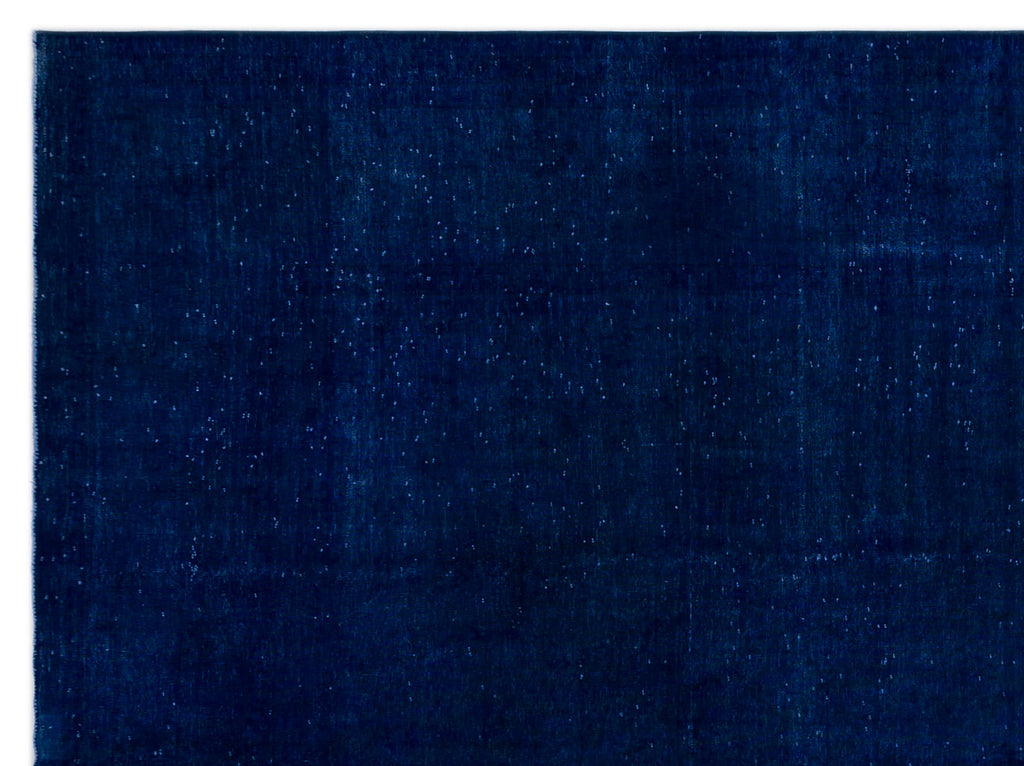 Blue Over Dyed Vintage XLarge Rug 9'7'' x 13'0'' ft 293 x 397 cm