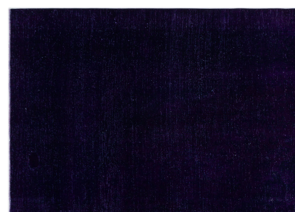 Purple Over Dyed Vintage XLarge Rug 9&#39;9&#39;&#39; x 13&#39;7&#39;&#39; ft 297 x 415 cm