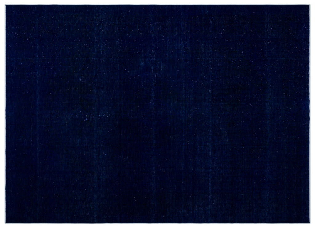 Blue Over Dyed Vintage XLarge Rug 9'12'' x 13'11'' ft 304 x 423 cm