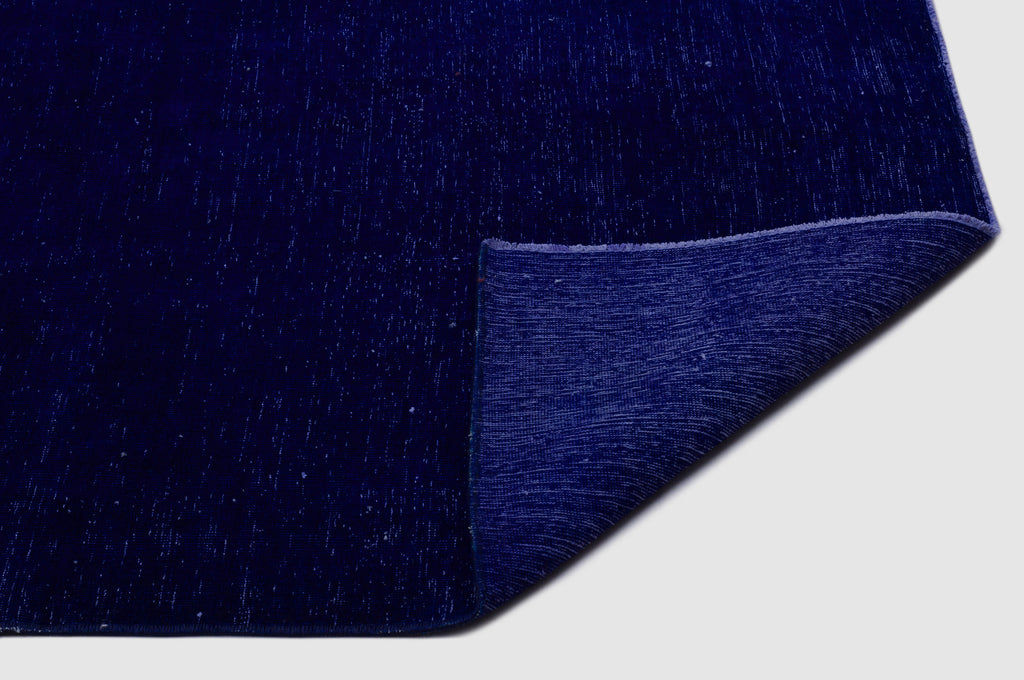 Blue Over Dyed Vintage XLarge Rug 9'2'' x 12'8'' ft 280 x 385 cm