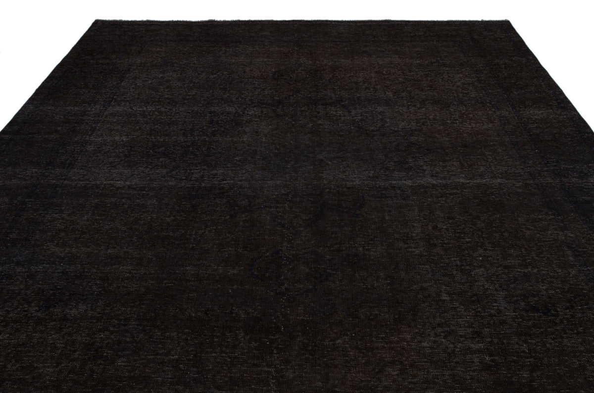 Gray Over Dyed Vintage XLarge Rug 9&#39;7&#39;&#39; x 12&#39;4&#39;&#39; ft 292 x 375 cm
