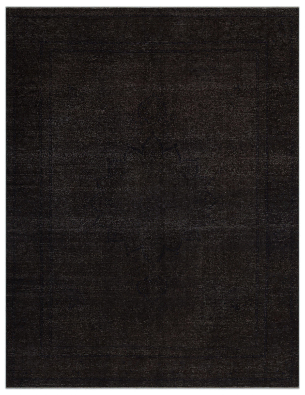 Gray Over Dyed Vintage XLarge Rug 9&#39;7&#39;&#39; x 12&#39;4&#39;&#39; ft 292 x 375 cm