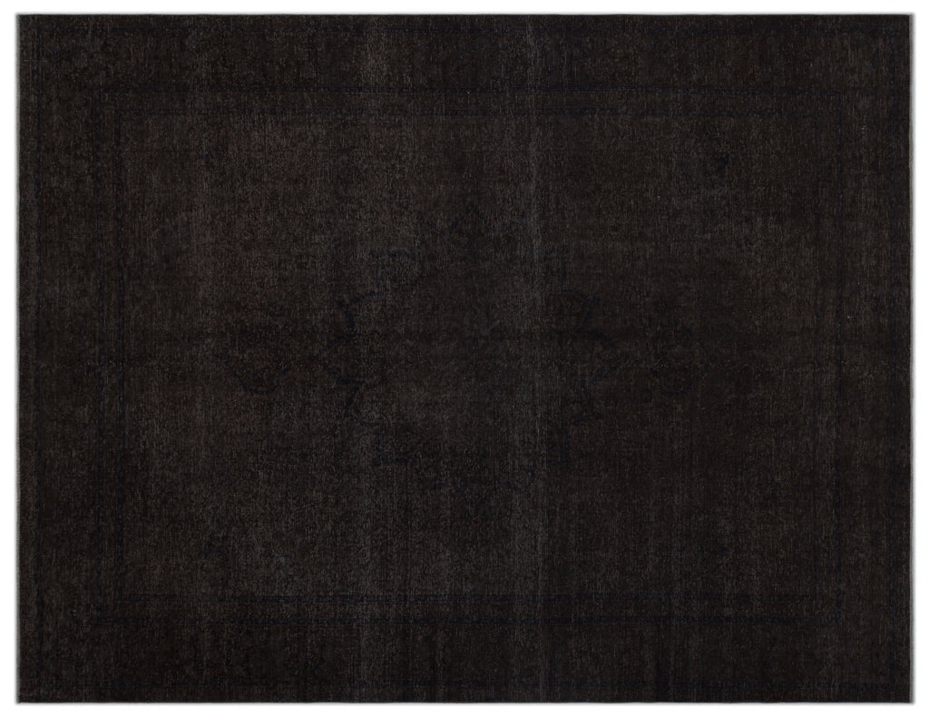 Gray Over Dyed Vintage XLarge Rug 9'7'' x 12'4'' ft 292 x 375 cm