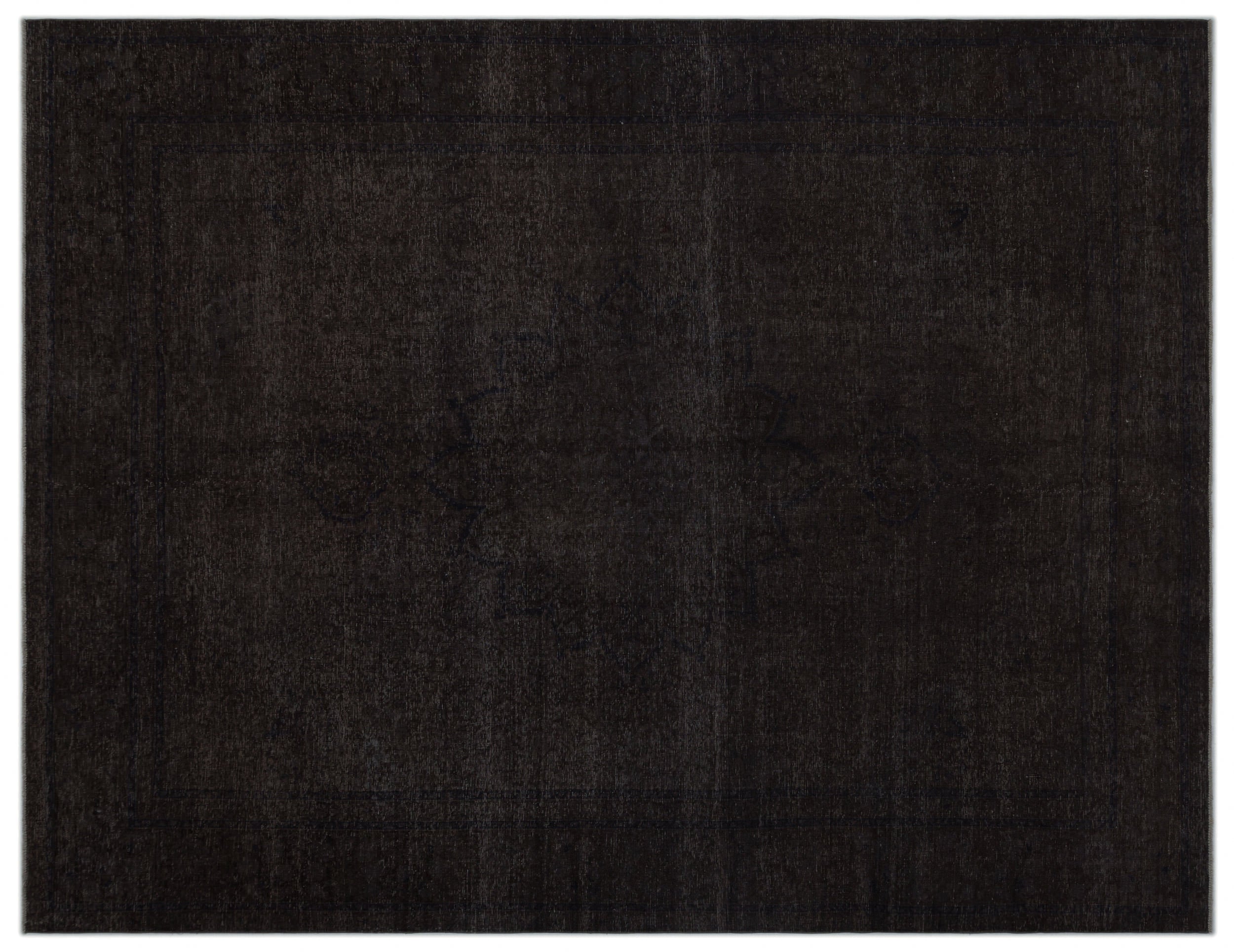 Gray Over Dyed Vintage XLarge Rug 9'7'' x 12'4'' ft 292 x 375 cm