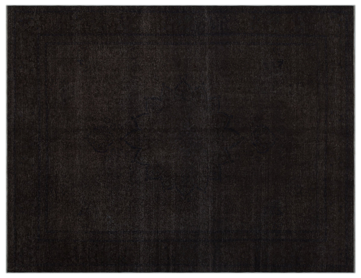 Gray Over Dyed Vintage XLarge Rug 9&#39;7&#39;&#39; x 12&#39;4&#39;&#39; ft 292 x 375 cm
