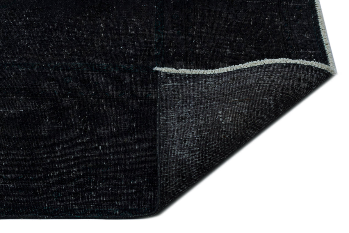 Black Over Dyed Vintage XLarge Rug 9&#39;10&#39;&#39; x 12&#39;6&#39;&#39; ft 300 x 380 cm