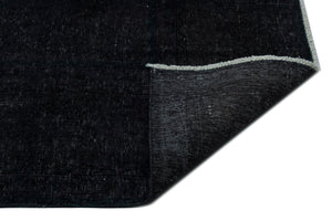 Black Over Dyed Vintage XLarge Rug 9'10'' x 12'6'' ft 300 x 380 cm