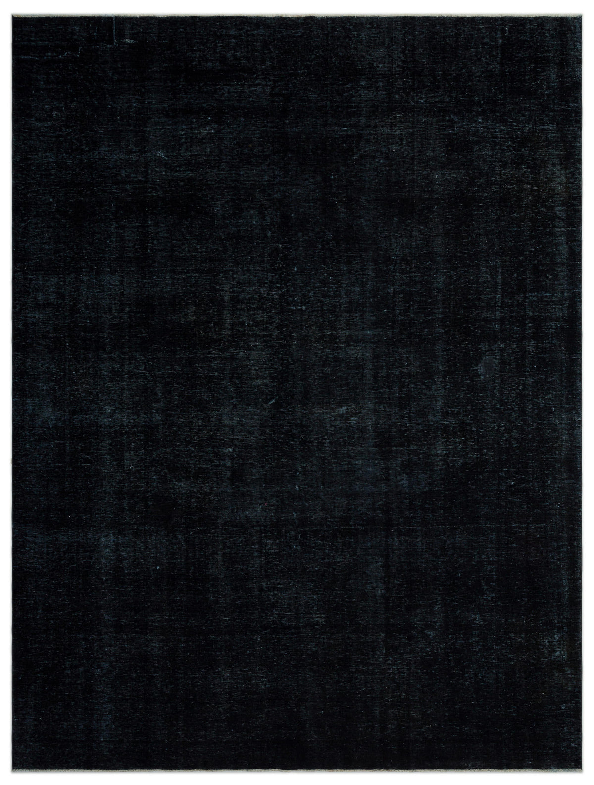 Black Over Dyed Vintage XLarge Rug 10&#39;1&#39;&#39; x 13&#39;5&#39;&#39; ft 308 x 408 cm