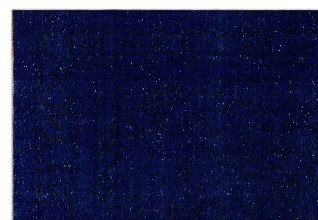 Blue Over Dyed Vintage XLarge Rug 9'1'' x 13'4'' ft 277 x 406 cm