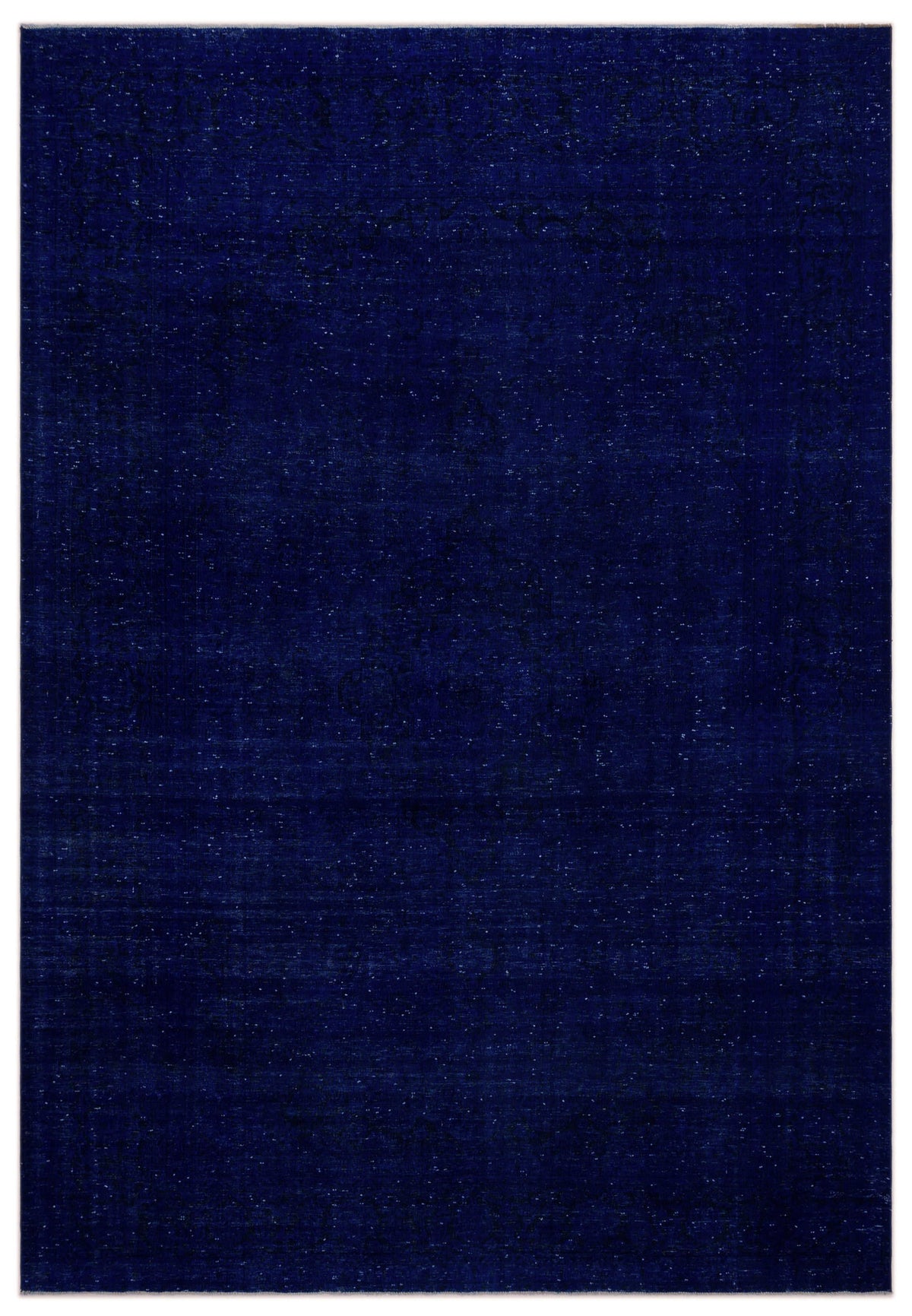 Blue Over Dyed Vintage XLarge Rug 9&#39;1&#39;&#39; x 13&#39;4&#39;&#39; ft 277 x 406 cm