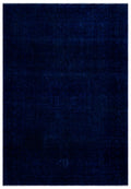 Blue Over Dyed Vintage XLarge Rug 8'9'' x 12'10'' ft 267 x 390 cm