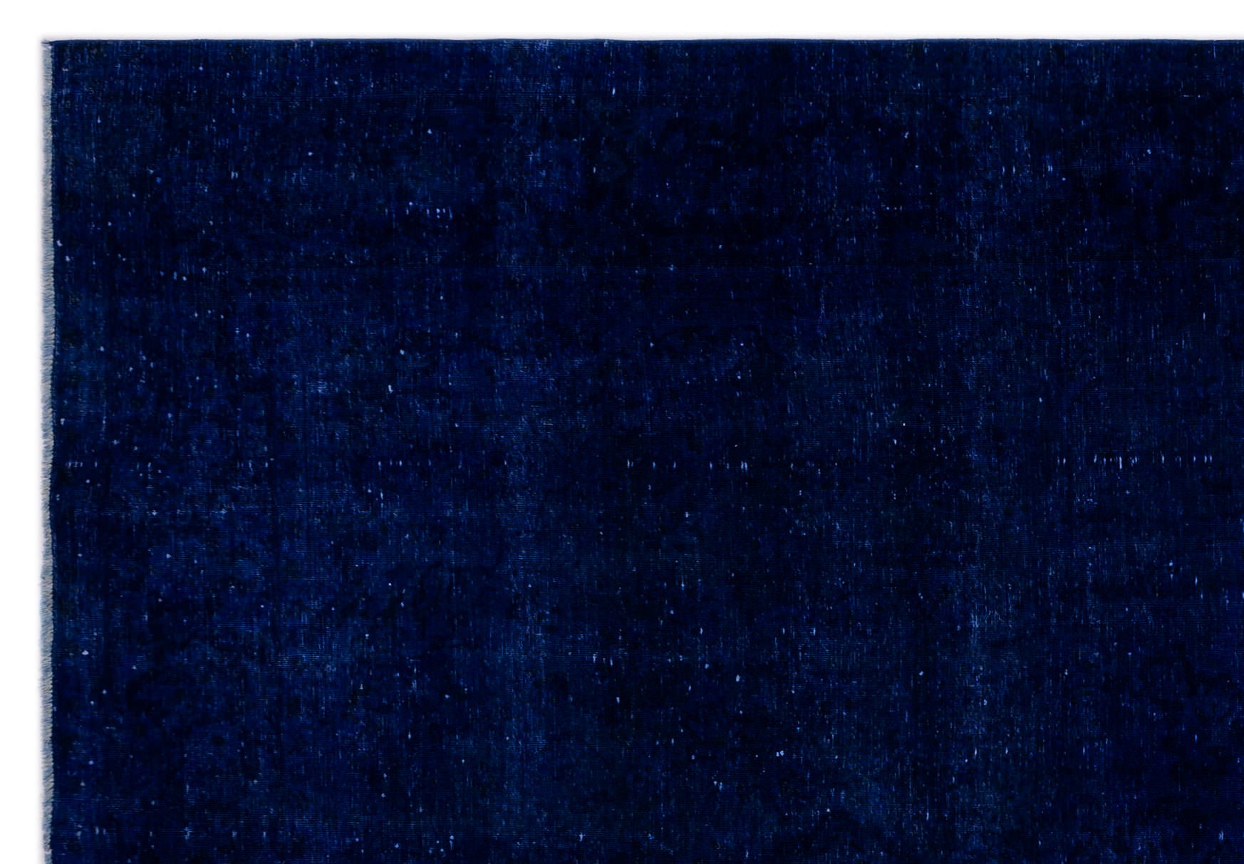 Blue Over Dyed Vintage XLarge Rug 8'9'' x 12'10'' ft 267 x 390 cm