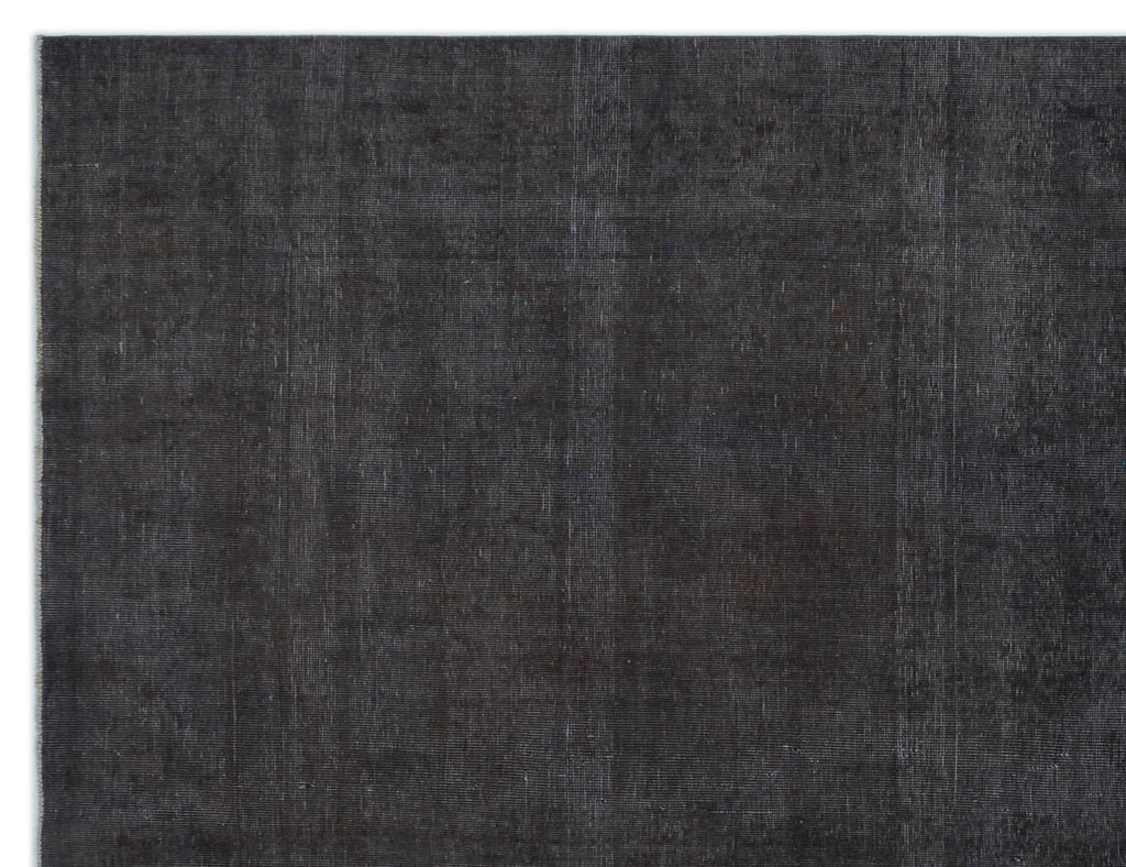 Gray Over Dyed Vintage XLarge Rug 9'11'' x 12'4'' ft 303 x 377 cm