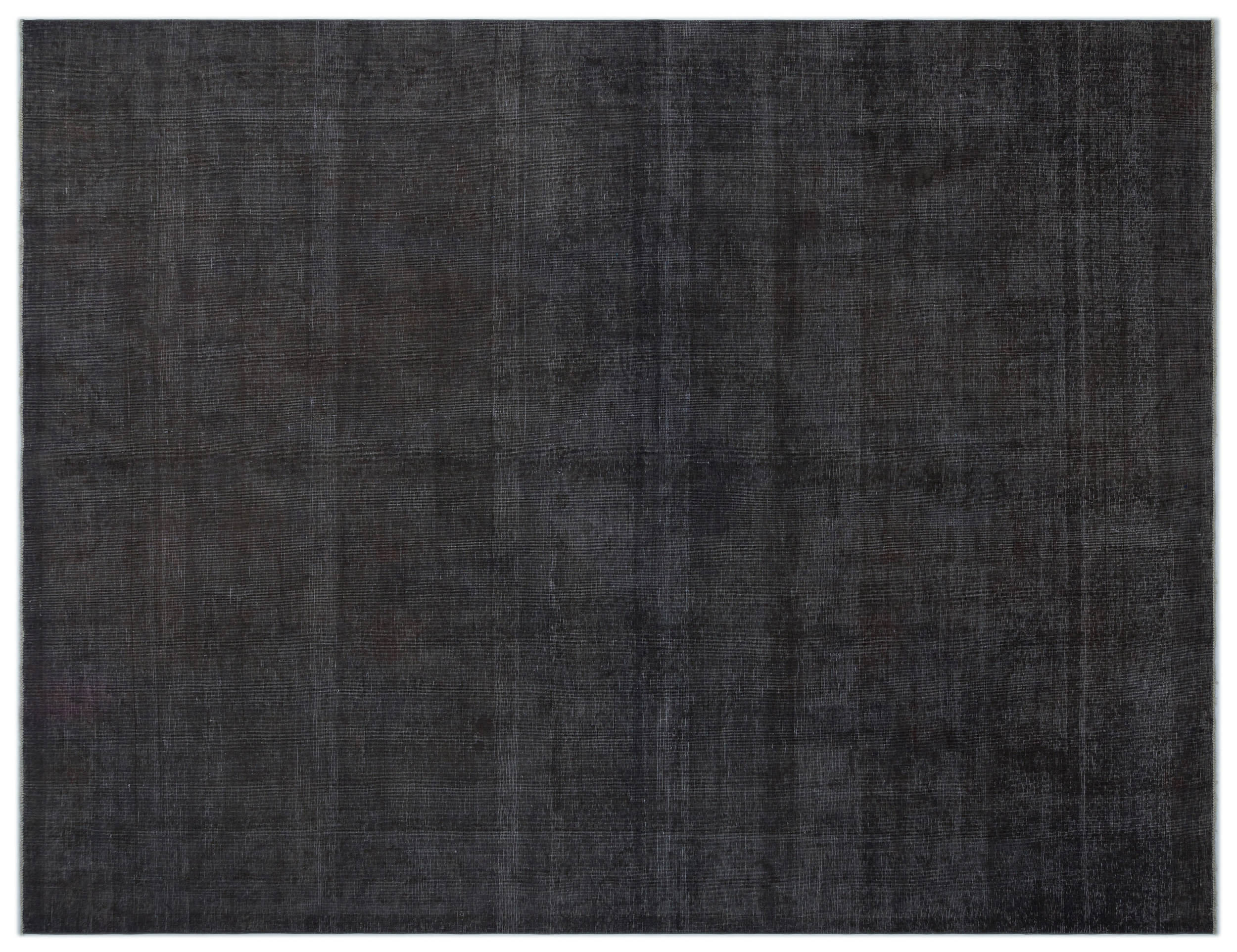 Gray Over Dyed Vintage XLarge Rug 9'11'' x 12'4'' ft 303 x 377 cm