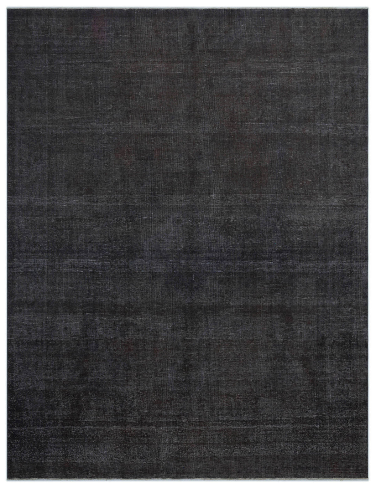 Gray Over Dyed Vintage XLarge Rug 9&#39;11&#39;&#39; x 12&#39;4&#39;&#39; ft 303 x 377 cm
