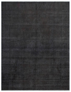 Gray Over Dyed Vintage XLarge Rug 9'11'' x 12'4'' ft 303 x 377 cm
