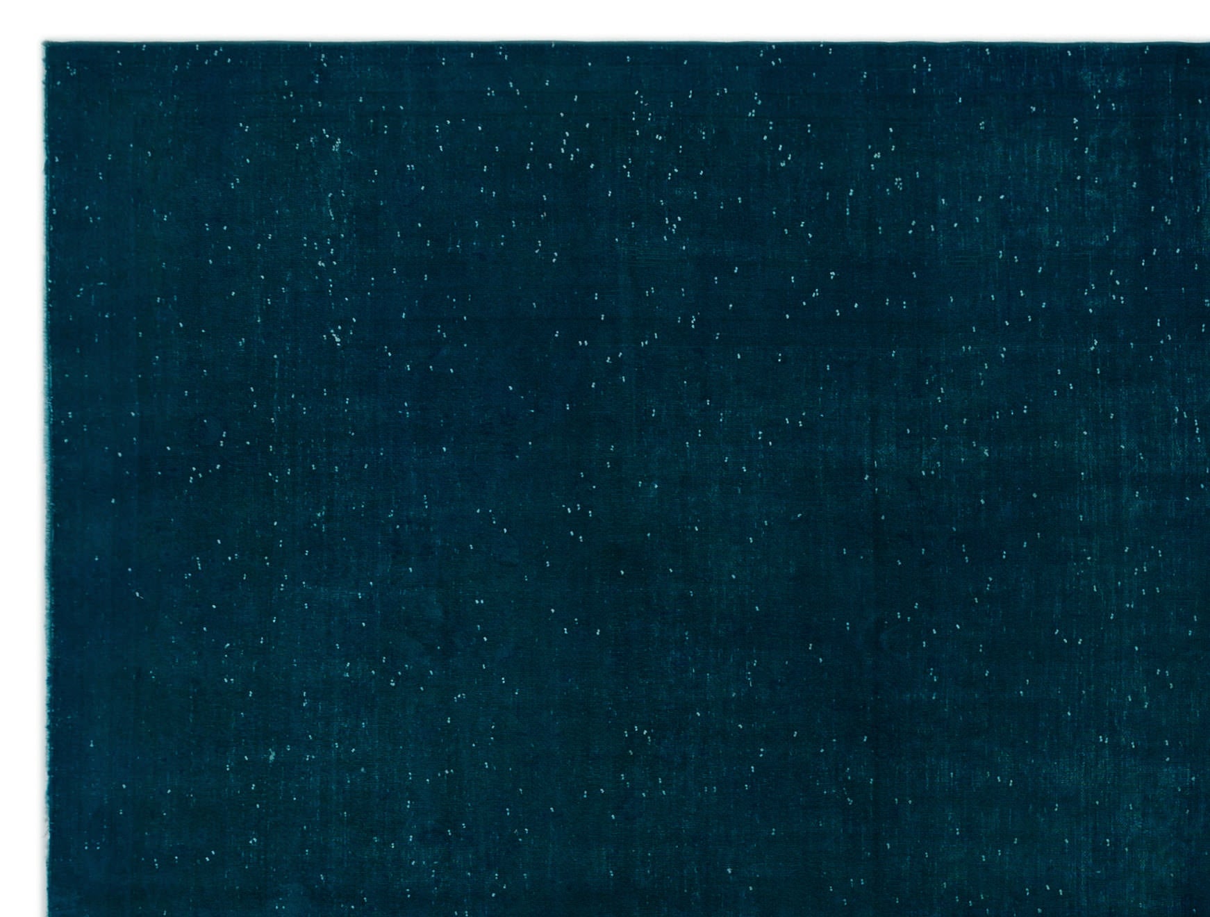 Turquoise  Over Dyed Vintage XLarge Rug 9'9'' x 12'12'' ft 296 x 396 cm