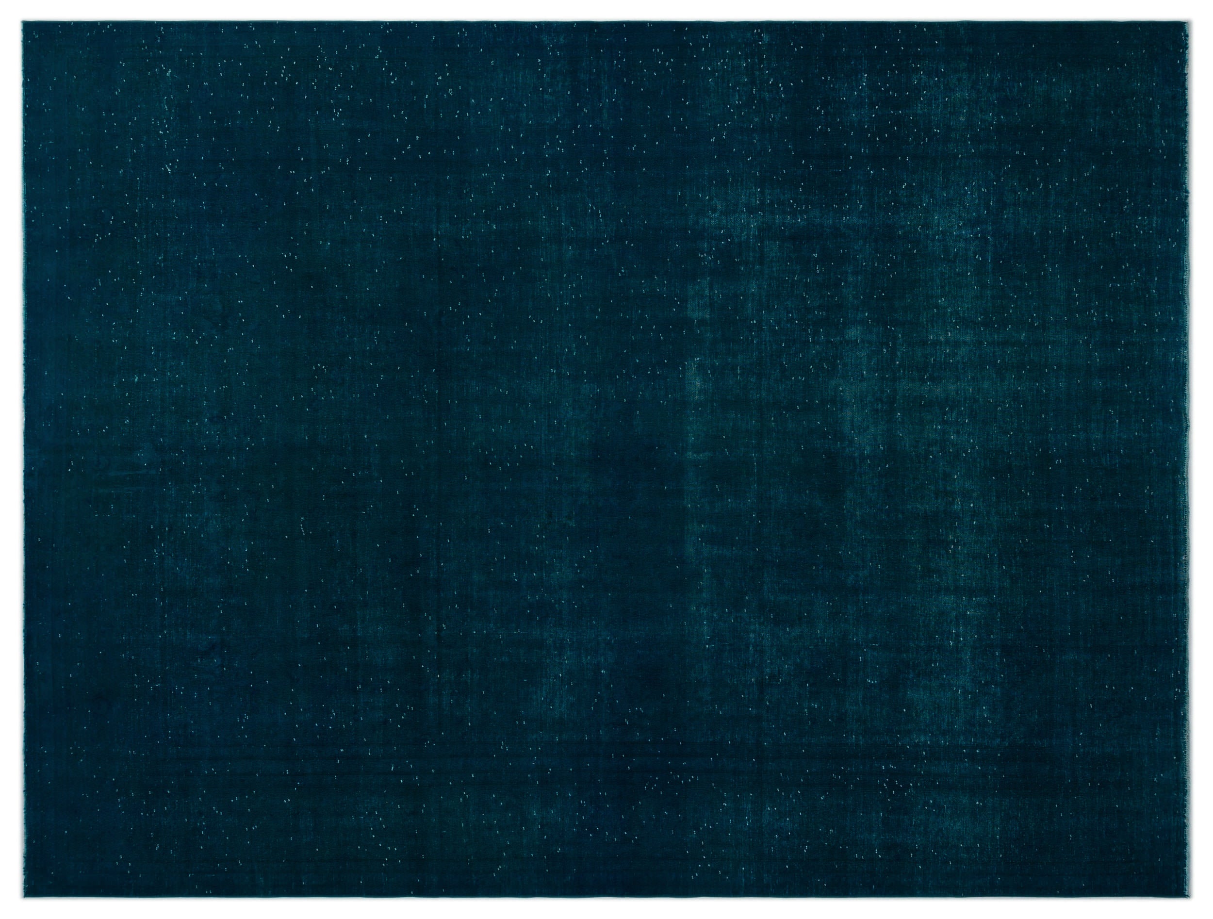 Turquoise  Over Dyed Vintage XLarge Rug 9'9'' x 12'12'' ft 296 x 396 cm