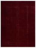 Red Over Dyed Vintage XLarge Rug 9'5'' x 12'12'' ft 288 x 396 cm