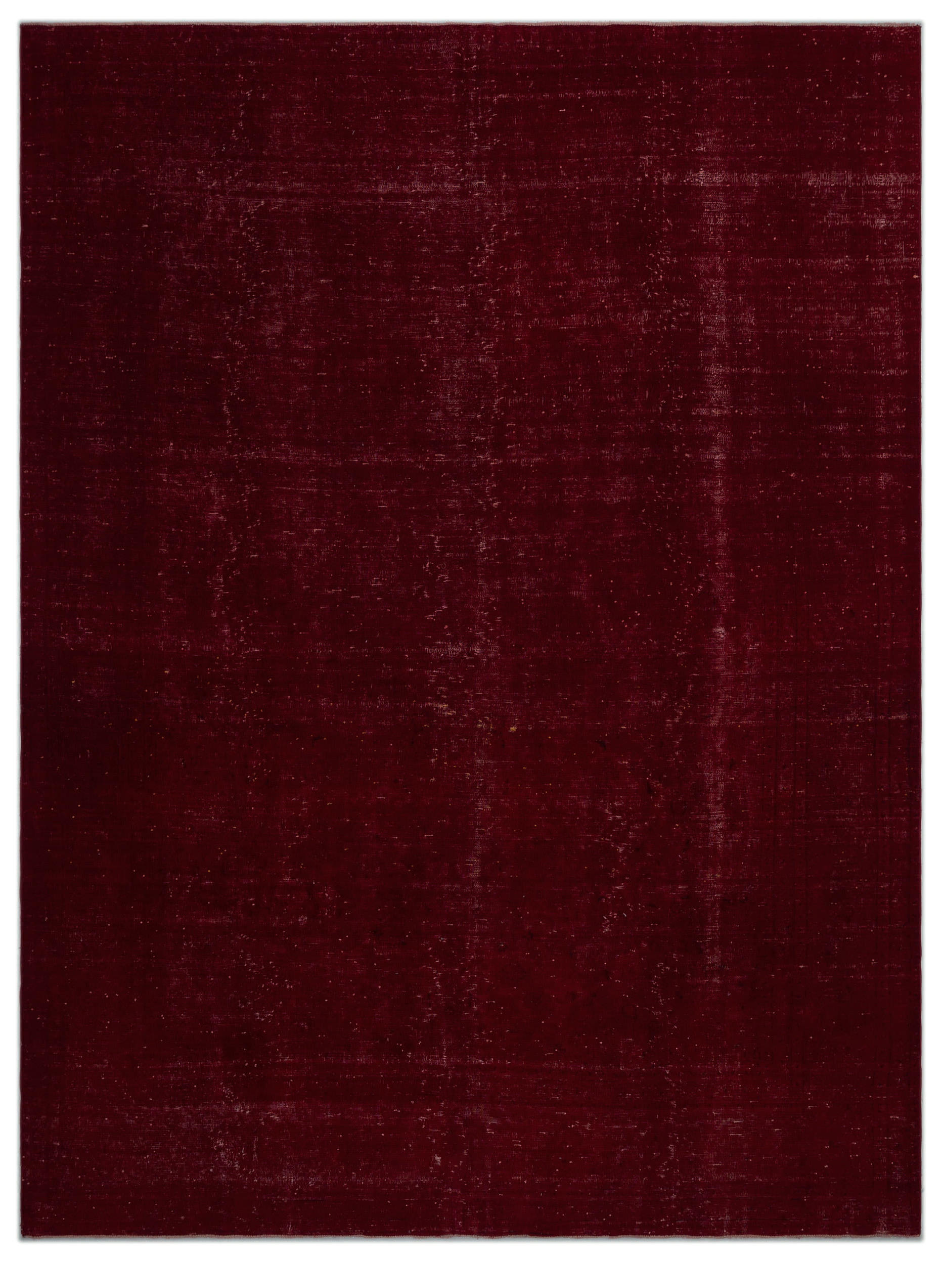 Red Over Dyed Vintage XLarge Rug 9'5'' x 12'12'' ft 288 x 396 cm