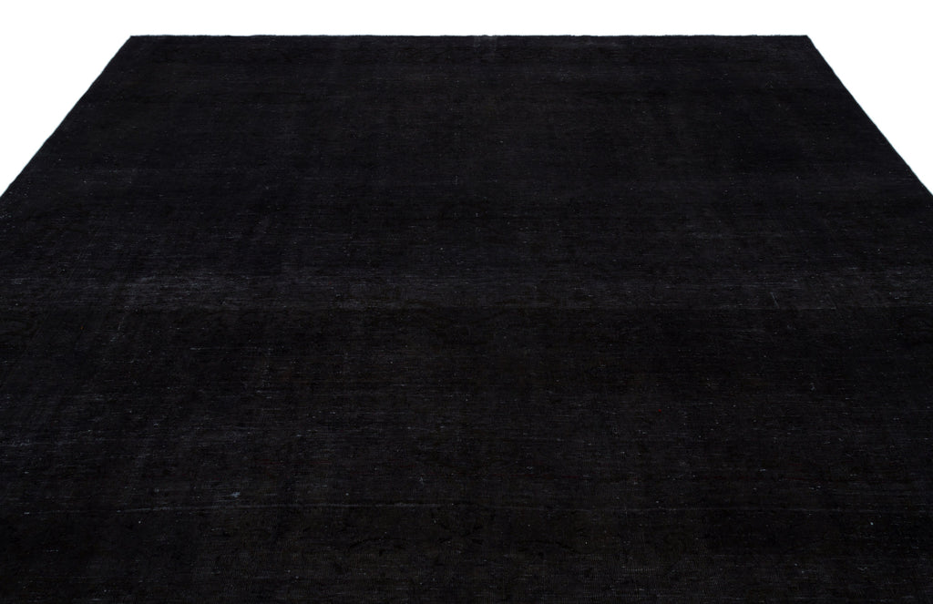 Gray Over Dyed Vintage XLarge Rug 9'7'' x 12'10'' ft 292 x 392 cm