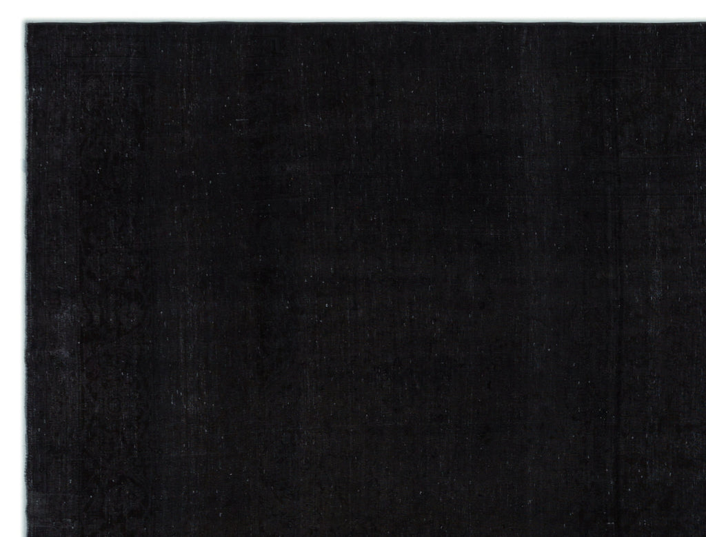 Gray Over Dyed Vintage XLarge Rug 9'7'' x 12'10'' ft 292 x 392 cm