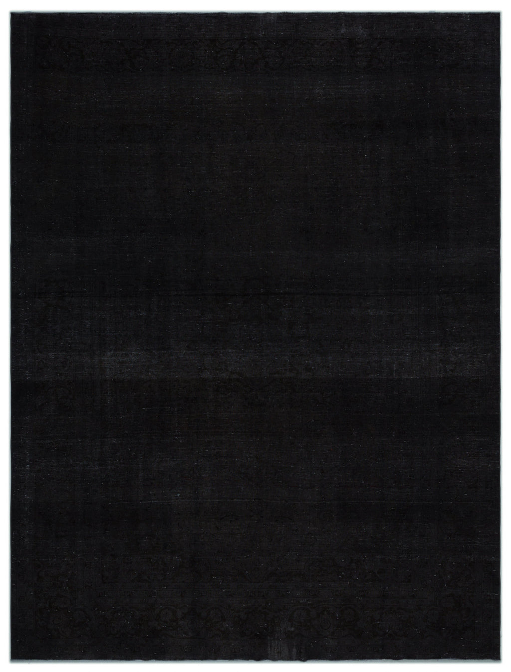 Gray Over Dyed Vintage XLarge Rug 9'7'' x 12'10'' ft 292 x 392 cm