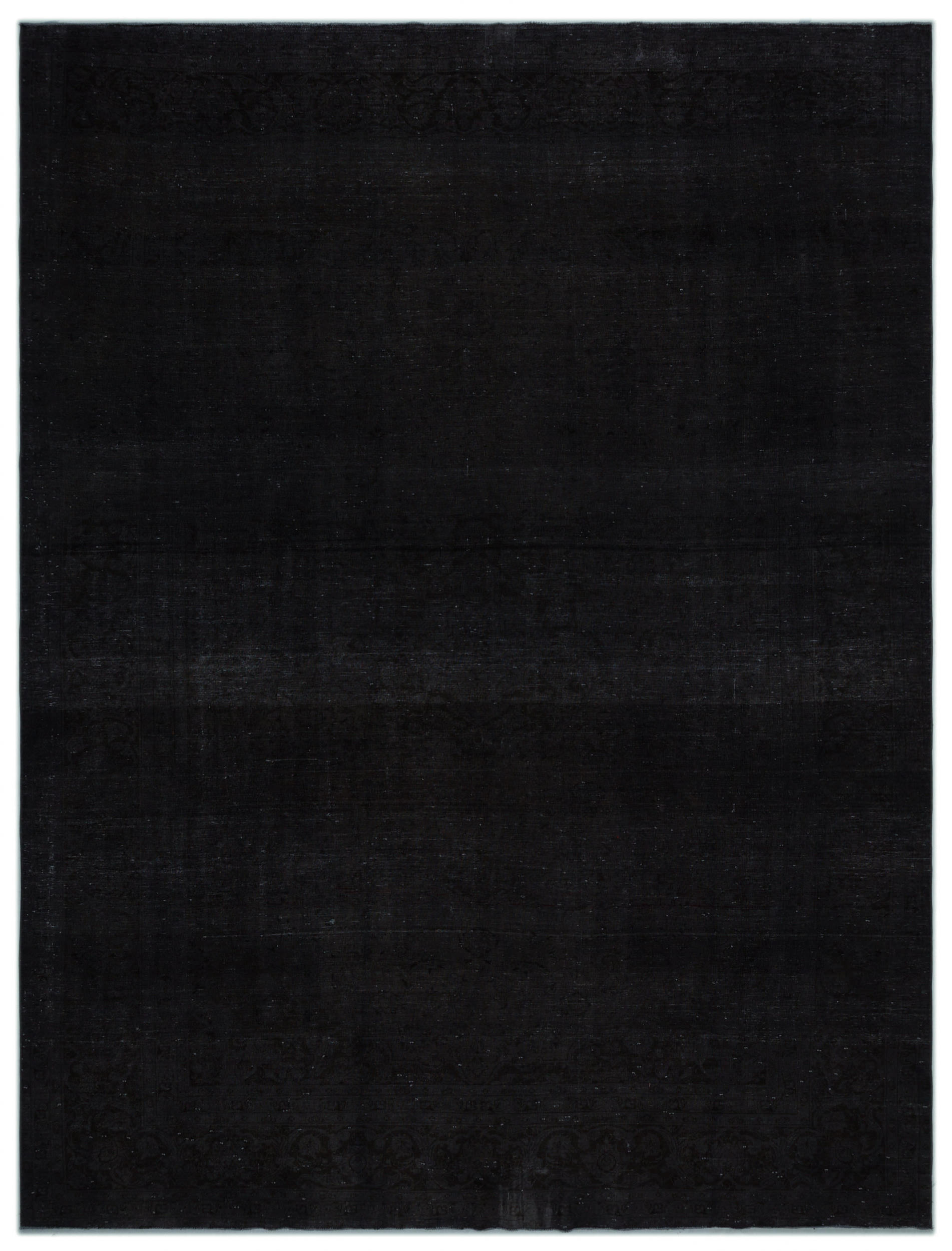 Gray Over Dyed Vintage XLarge Rug 9'7'' x 12'10'' ft 292 x 392 cm
