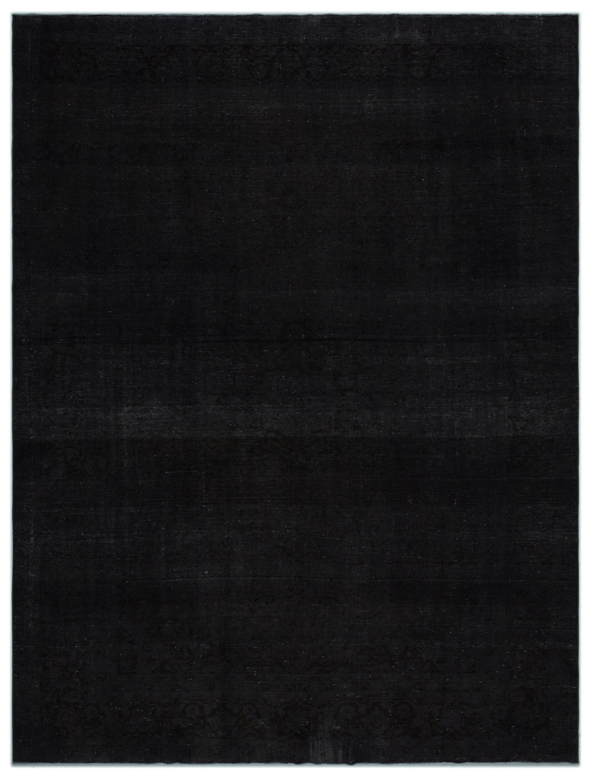 Gray Over Dyed Vintage XLarge Rug 9&#39;7&#39;&#39; x 12&#39;10&#39;&#39; ft 292 x 392 cm
